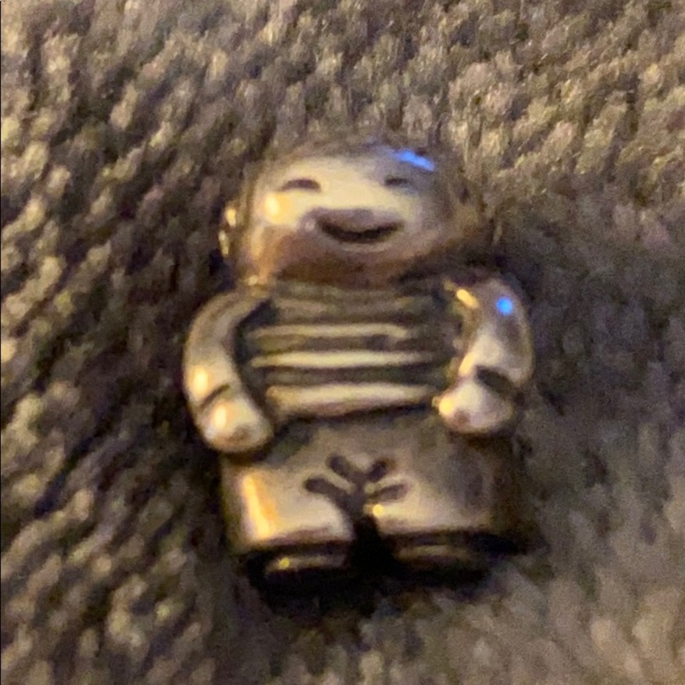 Boy Silver Charm